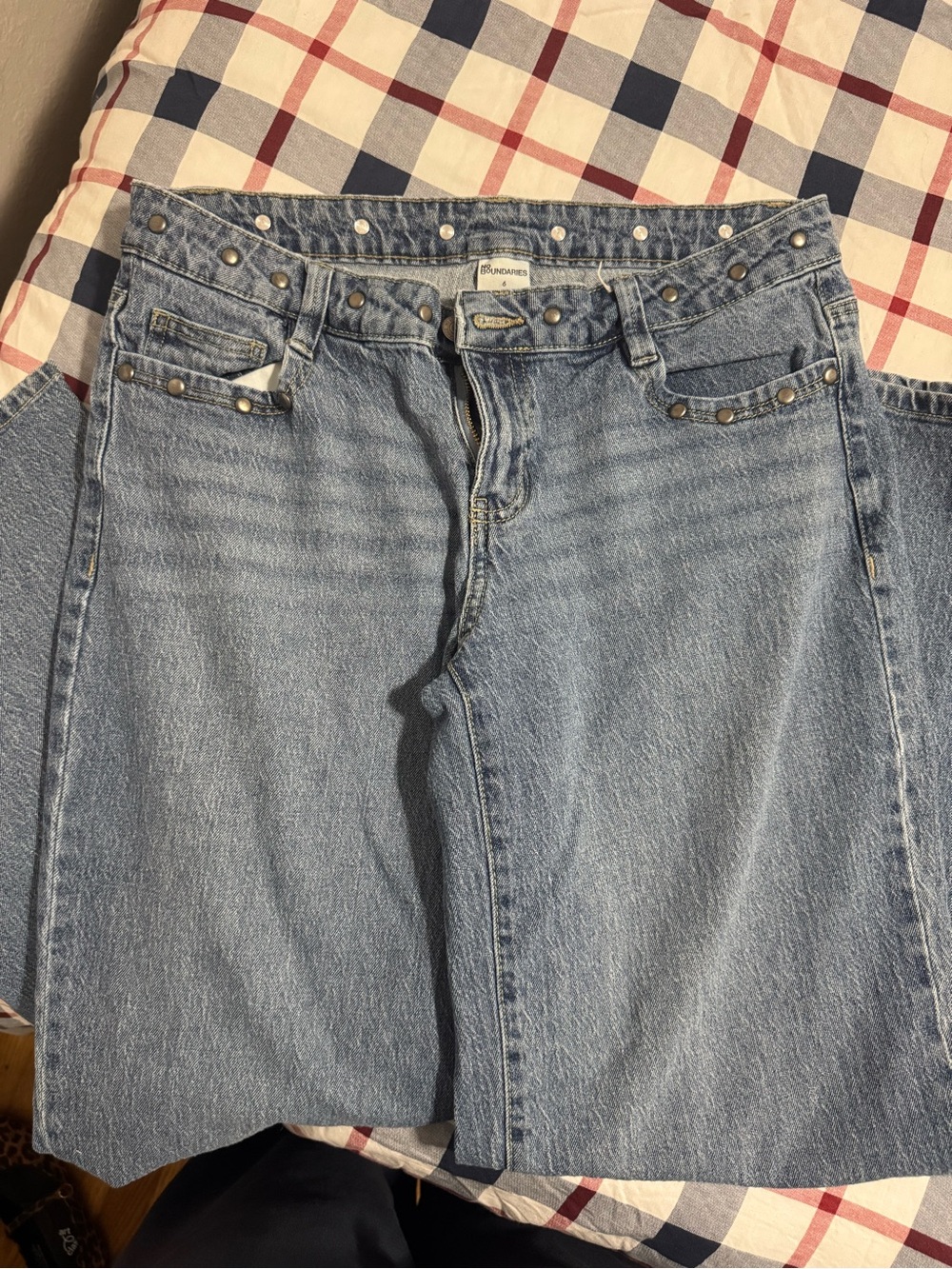 Jeans with Stud Detail